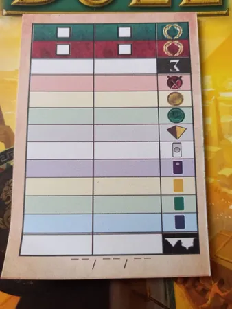 بازی فکری مدل 7wonders duel