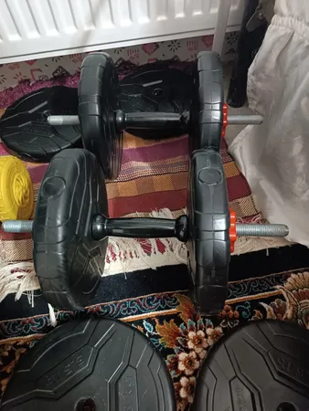 دمبل رادیس فیت مدل DVP-10-2500 وزن 10 کیلوگرم بسته 2 عددی