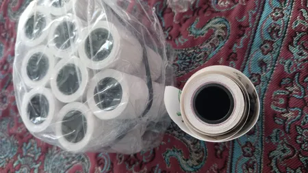 کاغذ پرینتر حرارتی مدل mpos بسته 10عددی