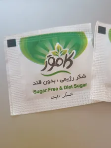 تجریه خرید پودر شیرین کننده بدون قند کم کالری کامور بسته 50 عددی