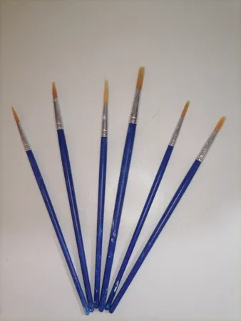 قلم مو گرد مدل Xin Bowen مجموعه 6 عددی