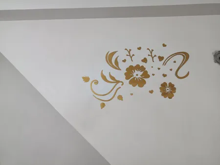 آینه آتریکس مدل گل برگ MD04