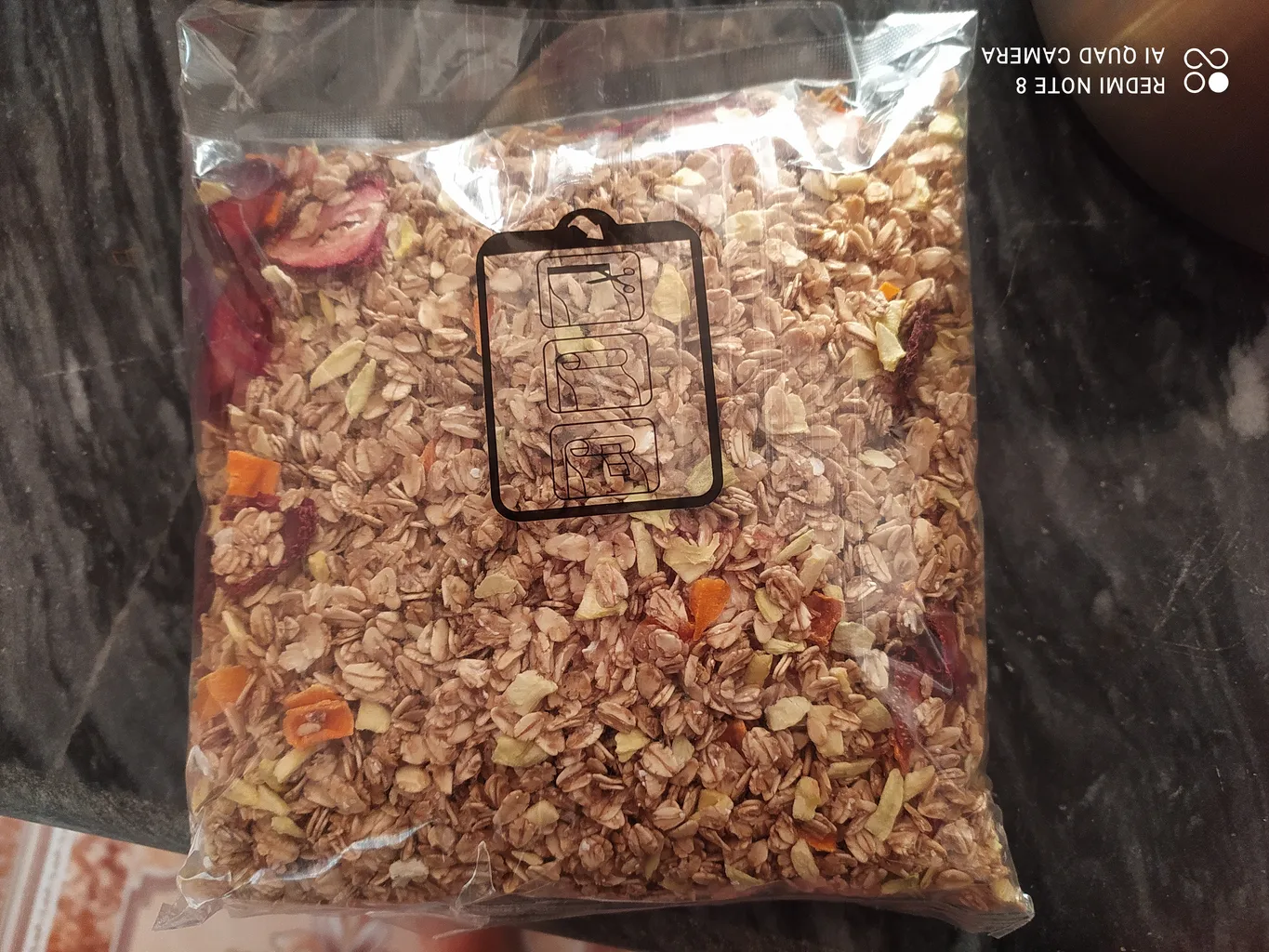 گرانولا جودوسر و عسل با میوه‌های خشک بدون گلوتن اونا - 650 گرم