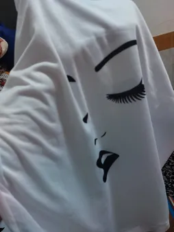 تیشرت زنانه طرح نگاه کد 105