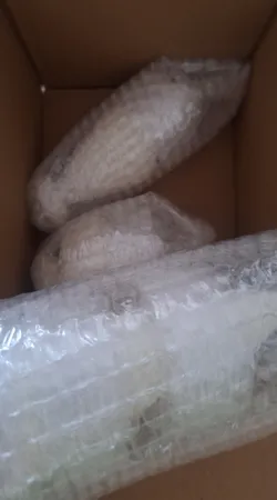 شمع دست ساز مدل گلدان مجموعه 3 عددی