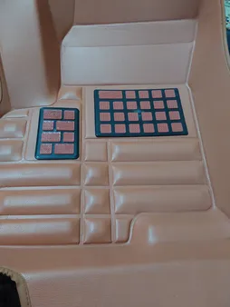 کفپوش پنج بعدی خودروکد 08 مناسب برای تیگو 5 به همراه کفپوش صندوق