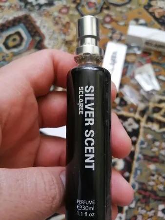 عطر جیبی مردانه اسکلاره مدل Silver Scent حجم 30 میلی لیتر