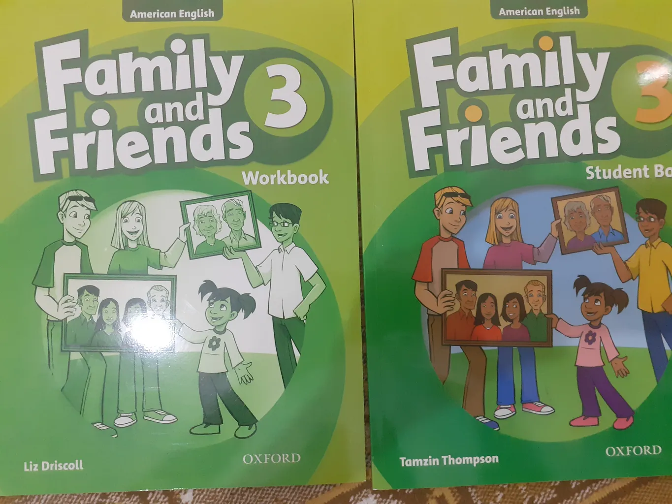 کتاب زبان Family And Friends 3 - Student Book & WorkBook اثر Tamzin Thompson انتشارات Oxford