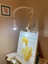 تجریه خرید چراغ مطالعه صنایع‌ کریم‌ زاده مدل گیره ای کد CL-115