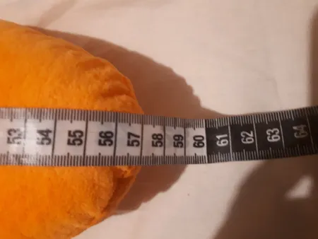 عروسک طرح هویج بالشتی مدل 001 ارتفاع 80 سانتی متر