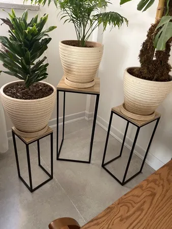 استند گلدان مدل C-101 مجموعه 3 عددی