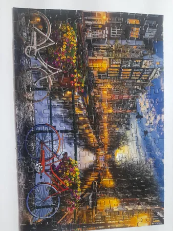 پازل 170 تکه مینیاتور مدل دوچرخه کد 01588