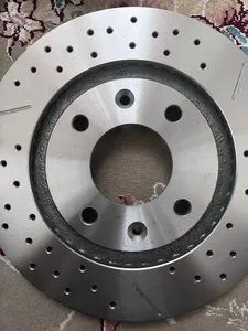 تجریه خرید دیسک ترمز چرخ جلو کاردینال مدل سوراخ دار مناسب برای پژو 405 بسته 2 عددی