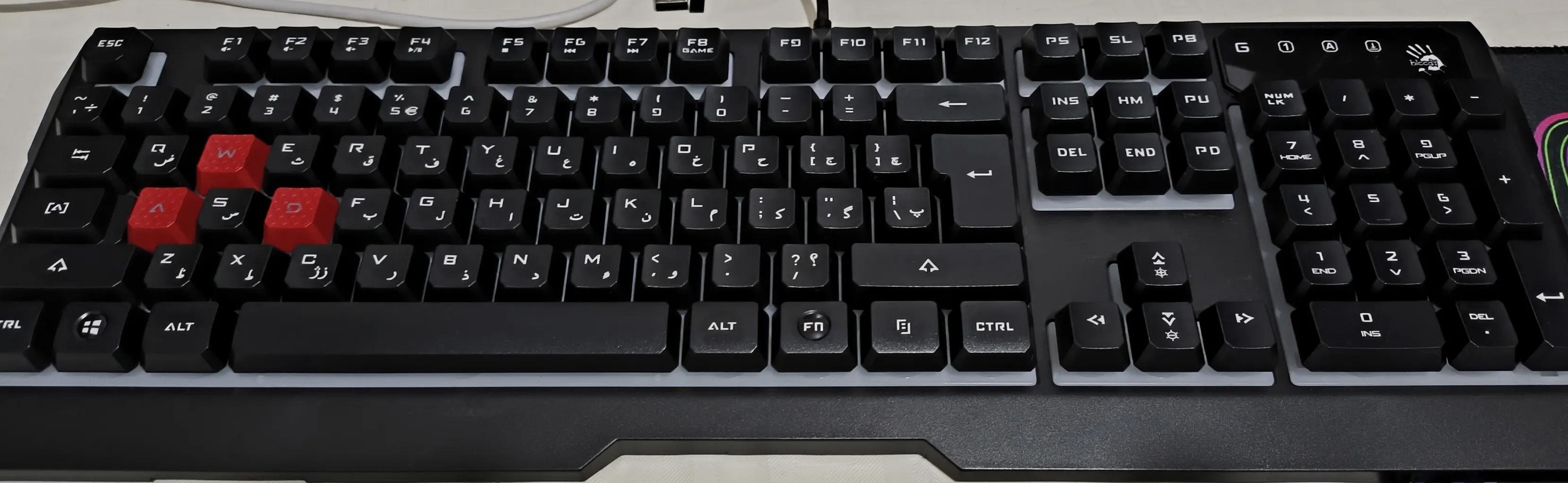 کیبورد مخصوص بازی بلادی مدل B135N