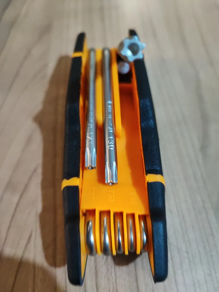 آچار آلن ستاره ای دینگشی مدل DF500GH مجموعه 8 عددی