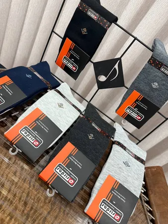 جوراب ساق بلند مردانه سیرداش مدل 193 بسته 6 عددی