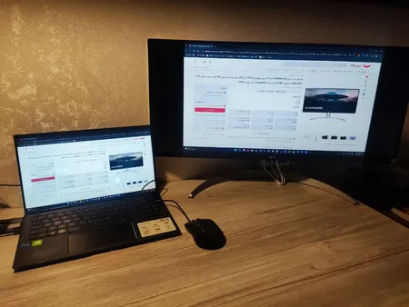 مانیتور ال جی مدل 29WQ600-W سایز 29 اینچ، رزولوشن Full HD، پنل IPS، نرخ بروزرسانی تصویر 100 هرتز، نسبت تصویر 21:9-Ultra Wide، یک پورت HDMI و یک پورت DisplayPort و یک پورت USB-C