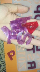 قالب رزین مدل قالب اپوکسی طرح حروف انگلیسی کد 4425