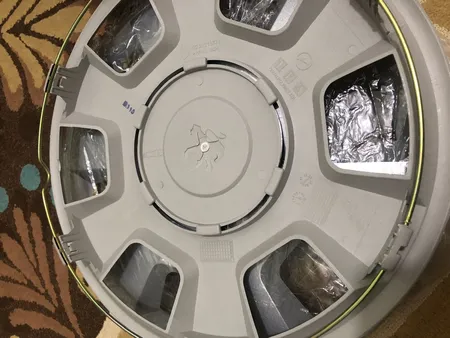 قالپاق چرخ تی پی ای مدل TPA-PS04 سایز 15 اینچ مناسب برای پژو پارس بسته 4 عددی