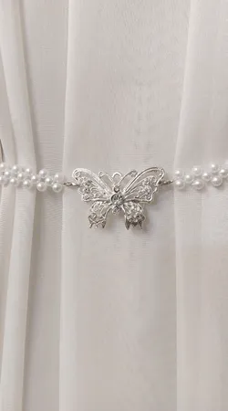 پرده جمع کن مدل پروانه