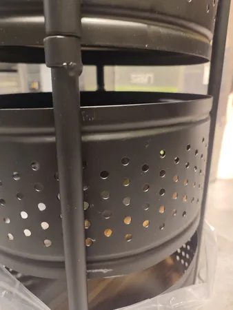 سبد سیب زمینی و پیاز ساین مدل گرد سه طبقه کد 443