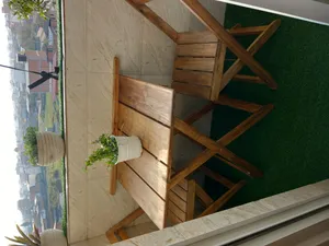 تجریه خرید میز و صندلی ناهاخوری 2 نفره مدل تاشو چوبی