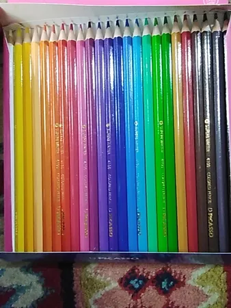 مداد رنگی 24 رنگ پیکاسو مدل SUPERB WRITER طرح گاو