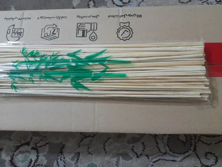 سیخ چوبی مدل 020 بسته 80 عددی