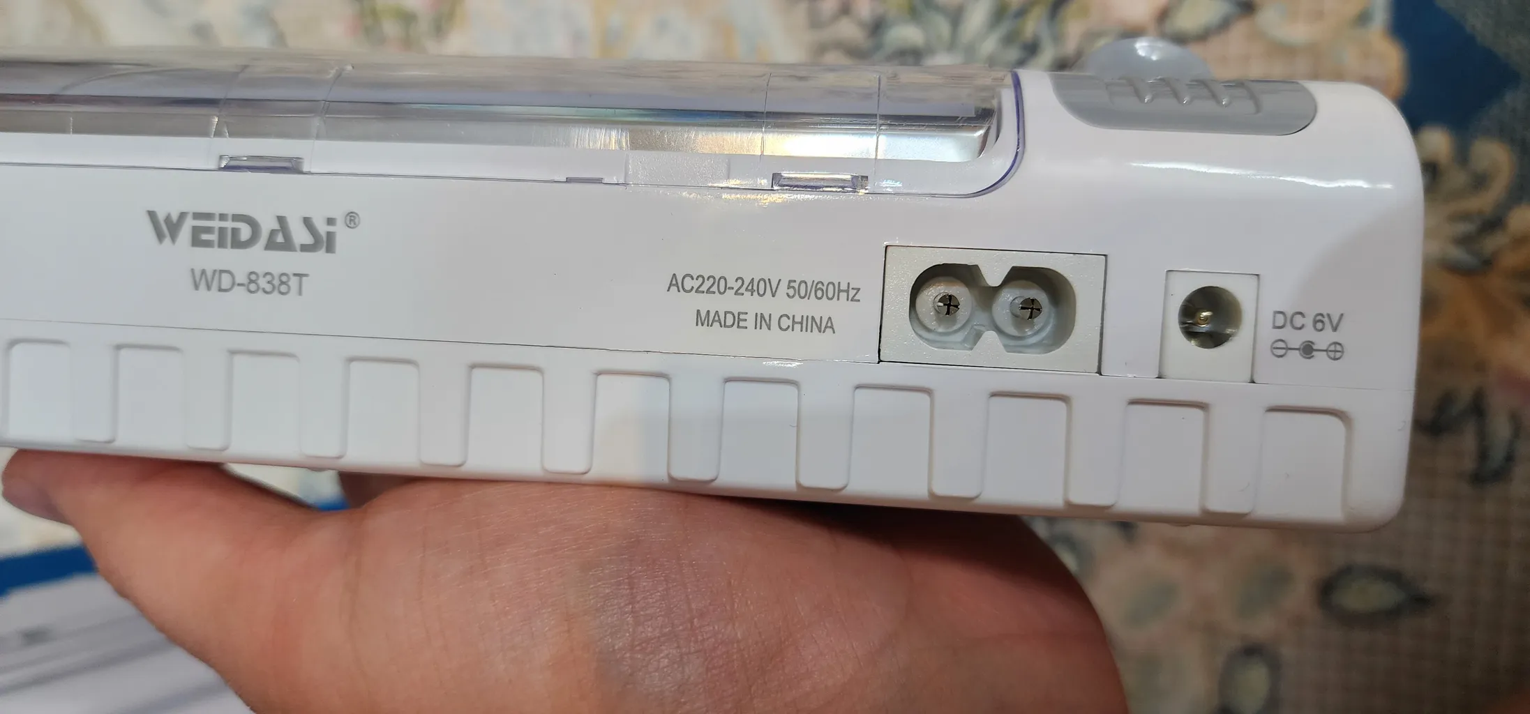 چراغ اضطراری ویداسی مدل شارژی