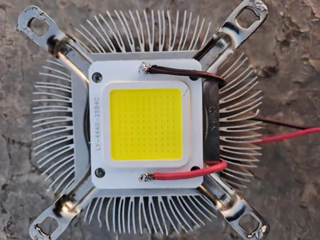 چیپ ال ای دی 12 ولت مدل 12volt50w