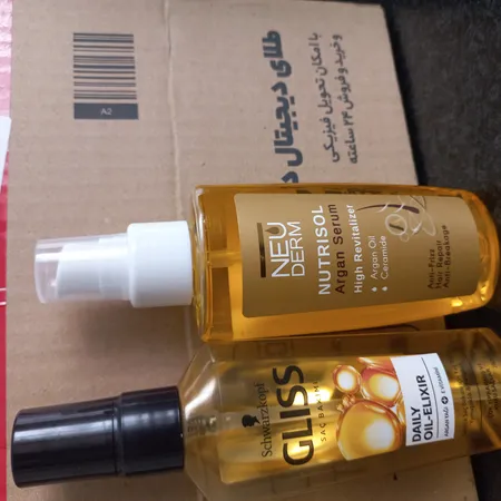 سرم مو آرگان نئودرم مدل نوتریسل مناسب انواع مو حجم 100 میلی لیتر