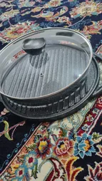 تابه گریل چدن نالینو مدل Spiza سایز 28