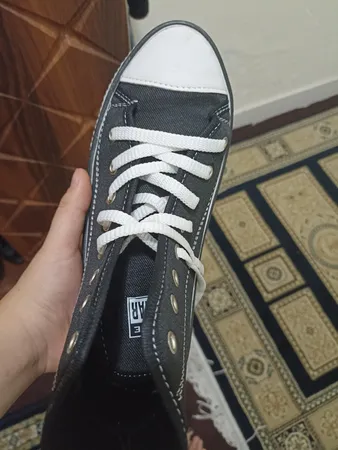 کفش راحتی مدل آل استار ساقدار رنگ مشکی