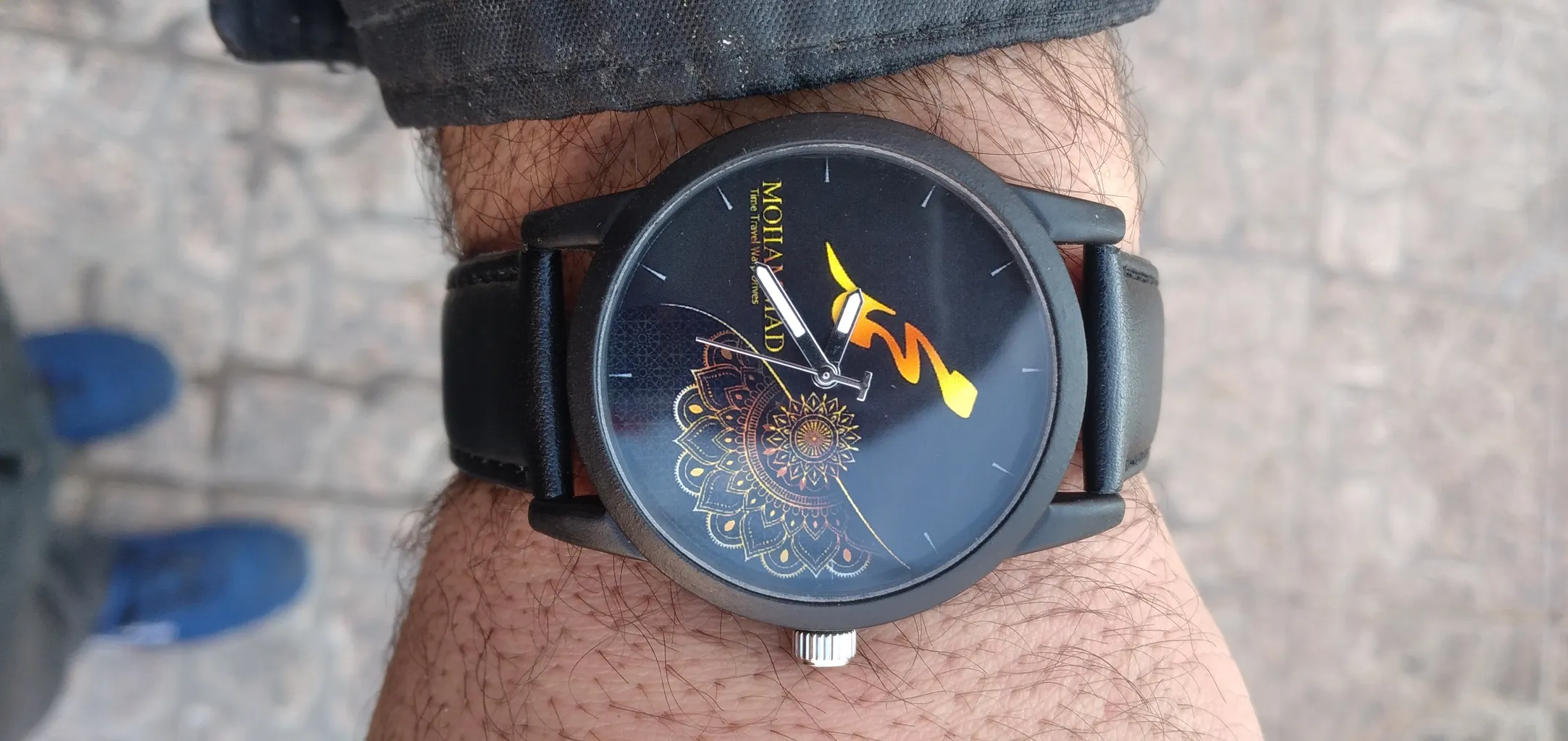 ساعت مچی عقربه ای مردانه طرح محمد کد LF3259