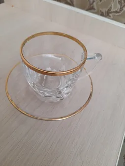 نعلبکی بلینک مکس مدل 258 لب طلا بسته 6 عددی