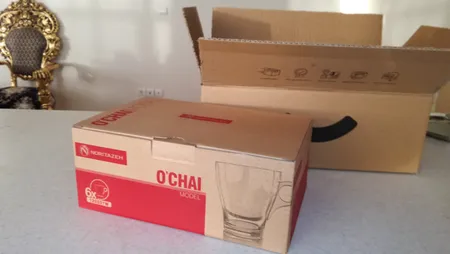 لیوان نوری تازه مدل OCHAI 120201W بسته 6 عددی