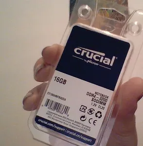 تجریه خرید رم لپ تاپ DDR4 دو کاناله 3200 مگاهرتز CL22 کروشیال مدل CT16 ظرفیت 16 گیگابایت