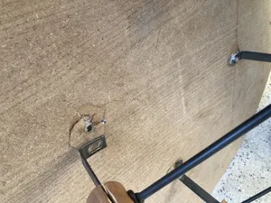 تجریه خرید میز و صندلی ناهارخوری دو نفره مدل الماس فایبرگلاس پایه ایفلی GCH