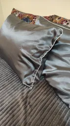 روبالشی مدل ساتن مغزی دوزی مجموعه دو عددی