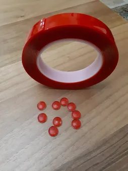 ضربه گیر شیشه آریسام کد 5833 بسته 9 عددی