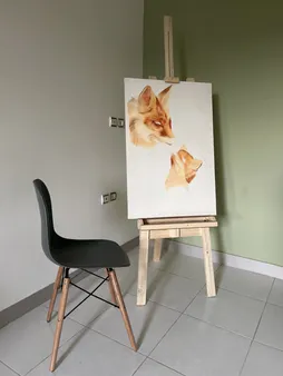 سه پایه بوم نقاشی مدل romz کد g0111