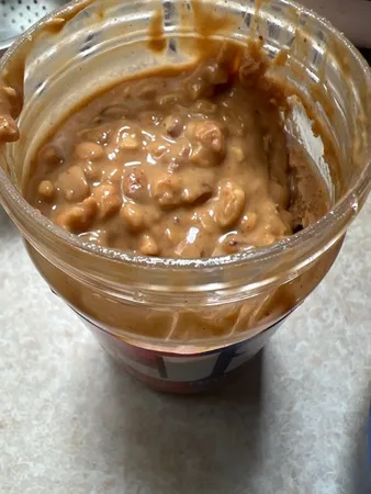 کره بادام زمینی حاوی تکه های بادام زمینی جیف - 454 گرم