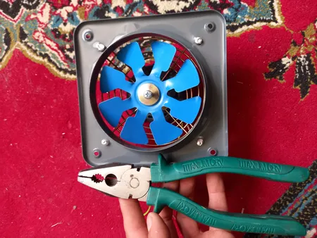 هواکش خانگی فلزی دمنده مدل VMA-10S2S