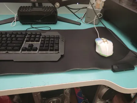 ماوس پد مخصوص بازی مدل RGB 80x30