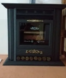 تجریه خرید بخاری گازی مروارید سوز طرح شومینه مدل رویال 28000