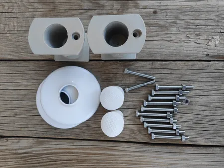 نردبان 5 پله استخر مدل 304