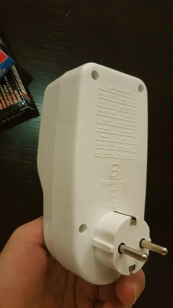 محافظ ولتاژ آنالوگ باخ الکترونیک مدل S1-1 مناسب برای ماشین لباسشویی و ماشین ظرفشویی