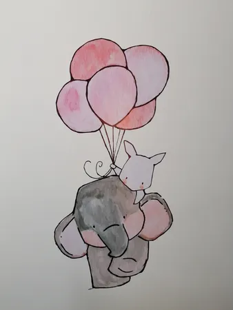 استیکر دیواری کودک طرح دوستی