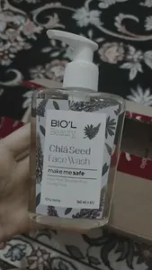 تجریه خرید ژل شستشو صورت بیول مدل chia seed حجم 130 میلی لیتر