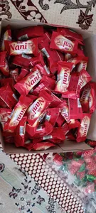 تجریه خرید شکلات مغز دار نانی شیرین عسل -800 گرم بسته 100 عددی